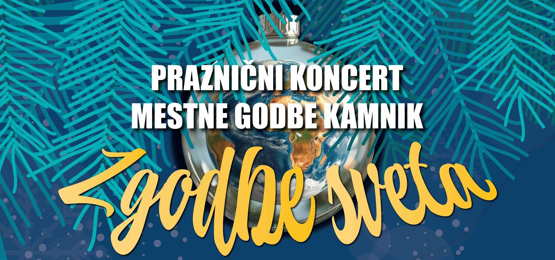 RAZPRODANO: Zgodbe sveta: praznični koncert Mestne godbe Kamnik