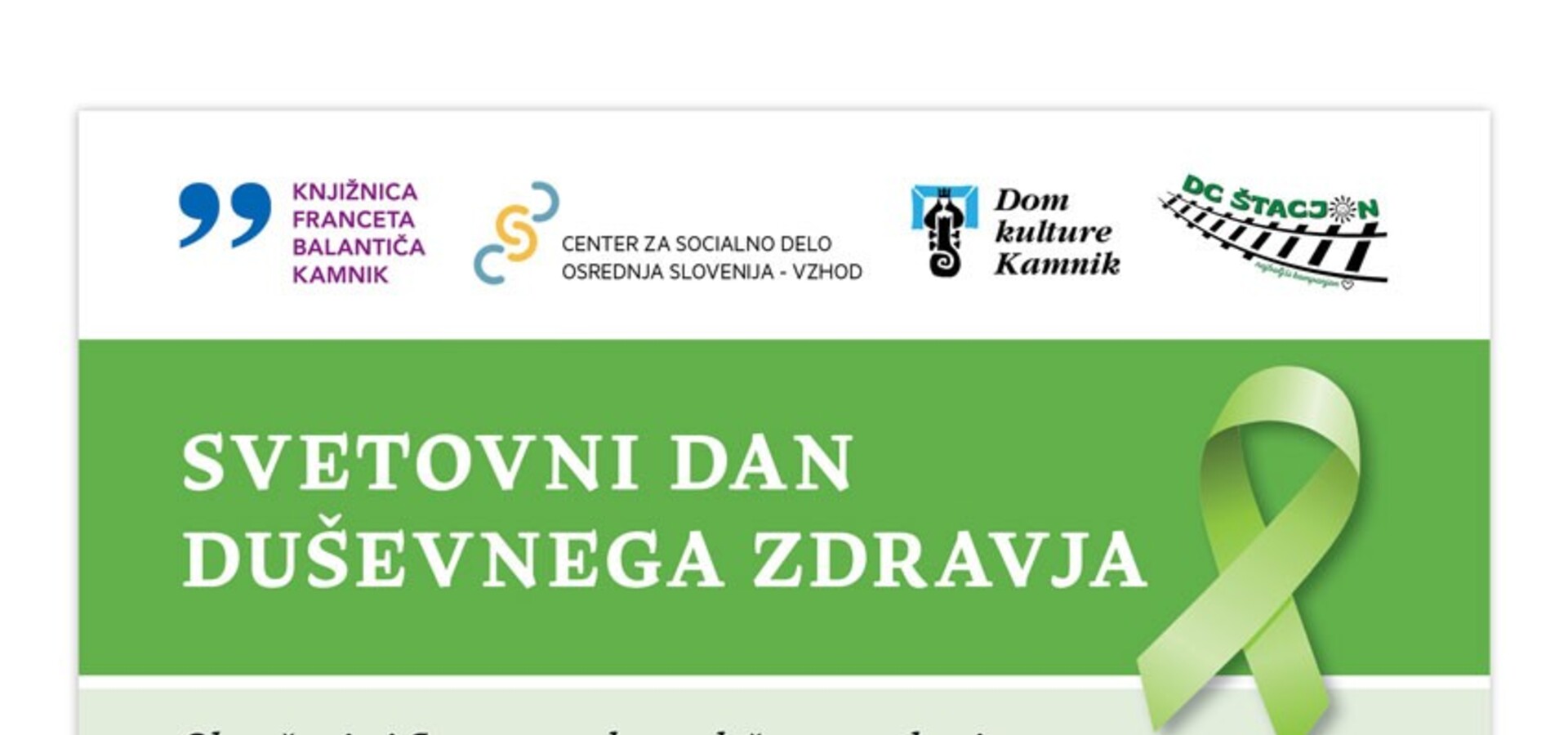 Svetovni dan duševnega zdravja