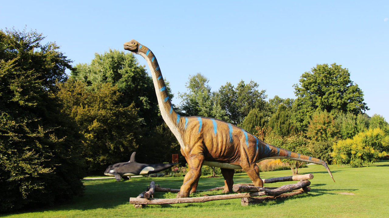 Dinozavri v Arboretumu Volčji Potok