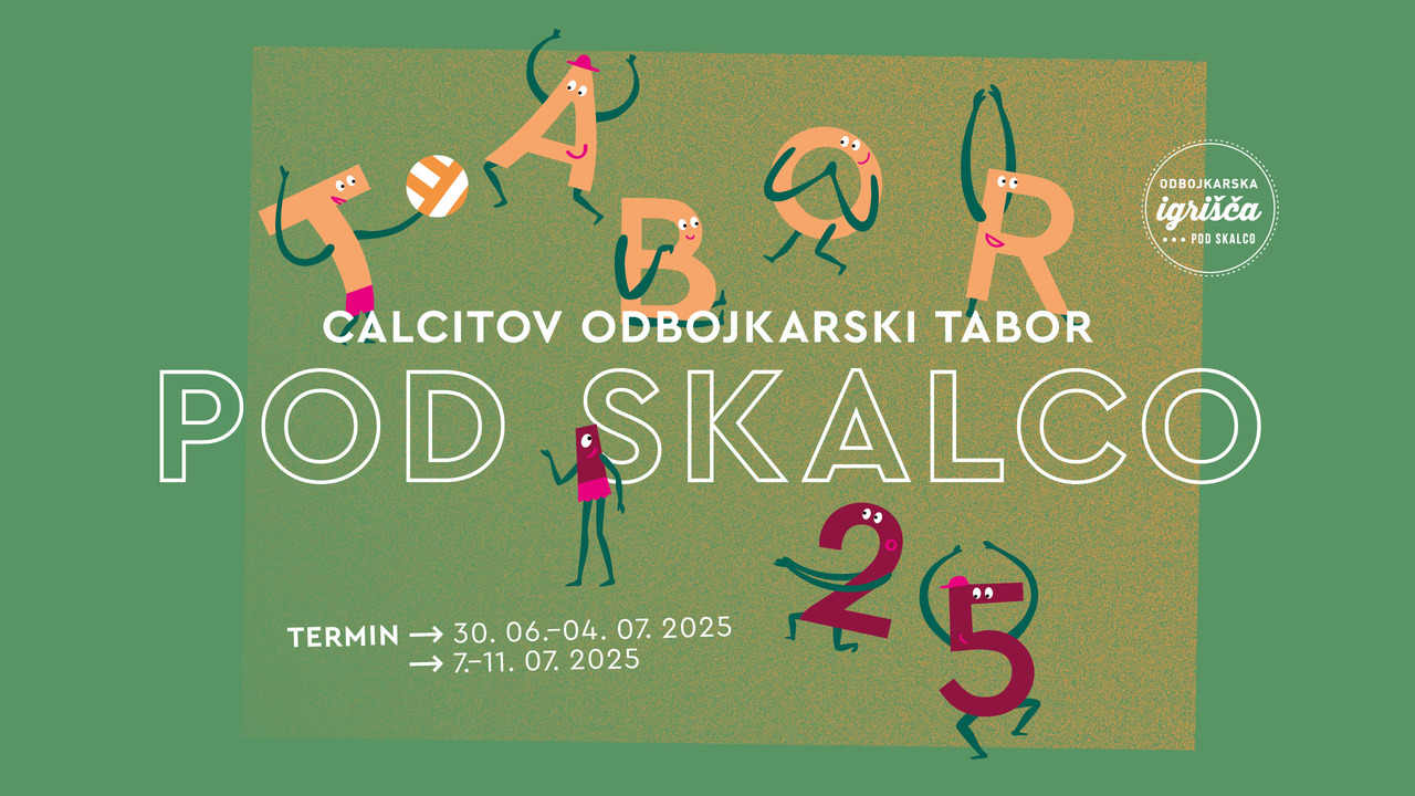 Calcitov odbojkarski tabor pod Skalco 