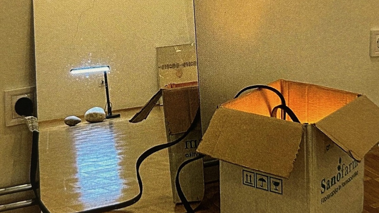 Odprtje razstave Jona Derganca - Potreben je čas za premislek