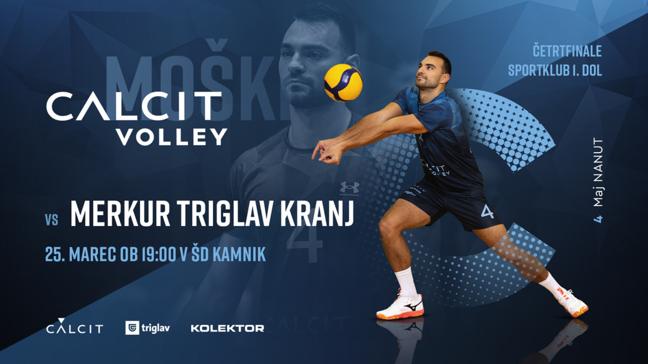 Calcit Volley vs Merkur Triglav Kranj