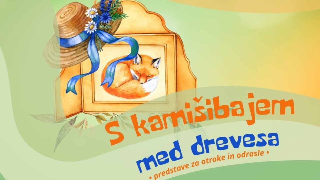S kamišibajem med drevesa